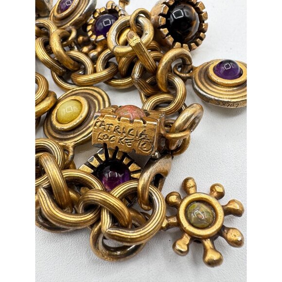 Patricia Locke Charm Bracelet Antique Finish - Picture 7 of 9